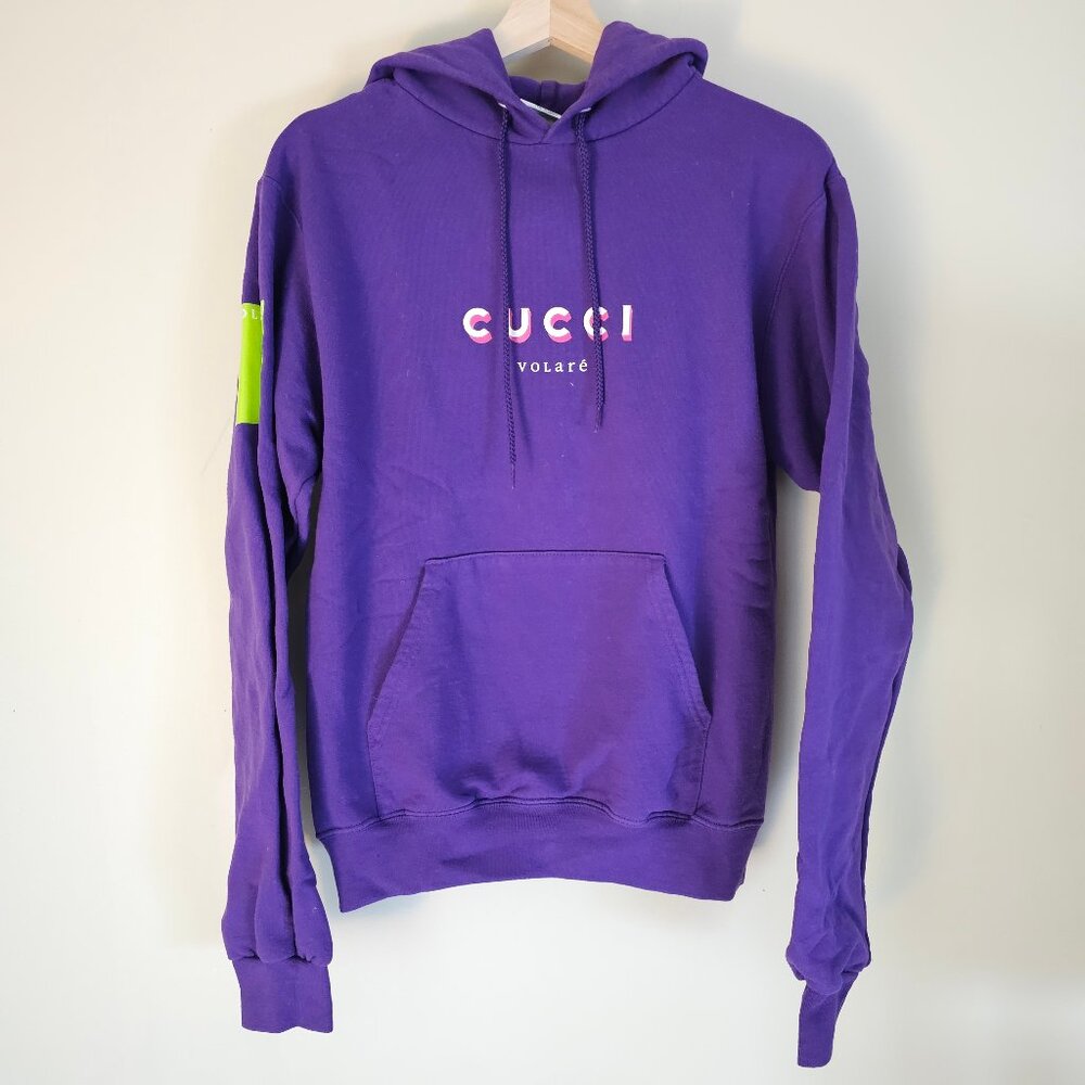 Volare x Cucci 2 Year Anniversary Pullover Hoodie - 2020 - Purple - Sz S